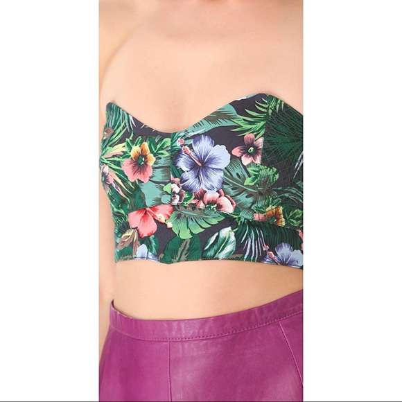 One teaspoon pretty boy biker bra top - Picture 2 of 7